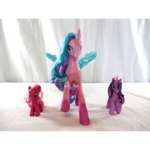 My Little Pony MLP G4 Twilight Sparkle 3.5" 2013 & Cheerilee & Princess Celestia